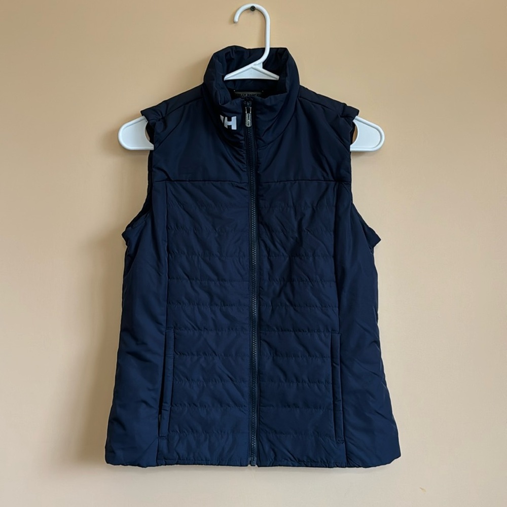 EUC Helly Hansen Women’s Crew Insulated Vest 2.1, Navy Size S